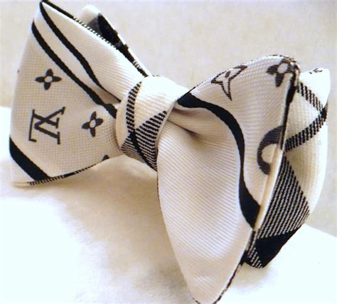 louis vuitton bow tie brown|louis vuitton tie bar.